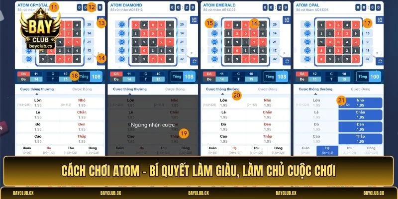 Cách chơi Atom