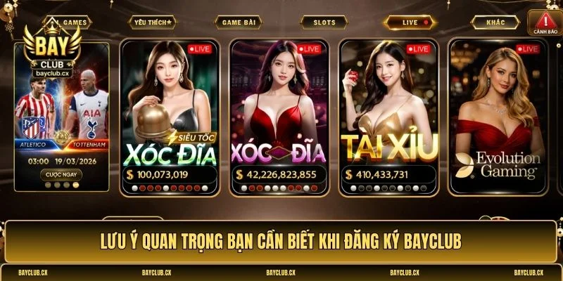 Đăng ký Bayclub