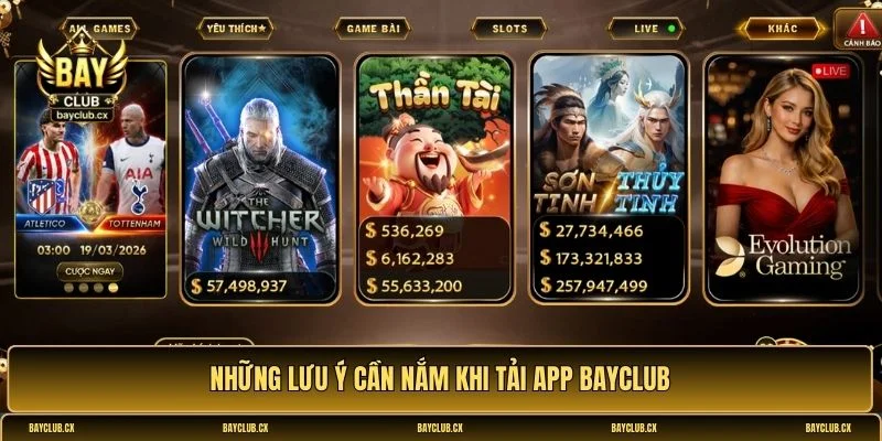 Tải app Bayclub