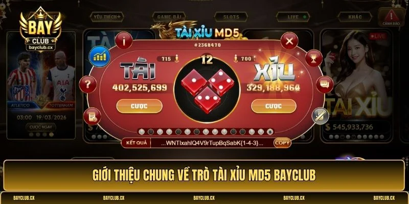 Tài xỉu MD5 Bayclub